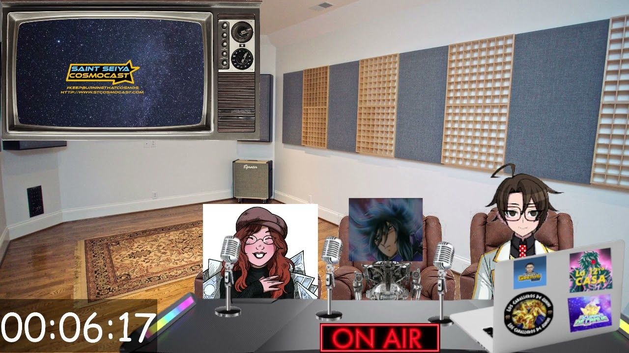 Saint Seiya Cosmocast Episode 34 recording