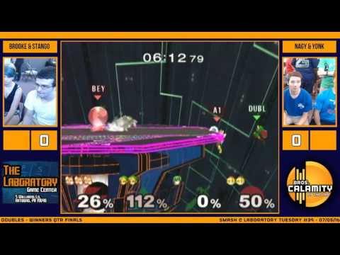 S@LT #39 | Brooke & Stango vs Nagy & Yonk - Winners Qtr Finals - SSBM
