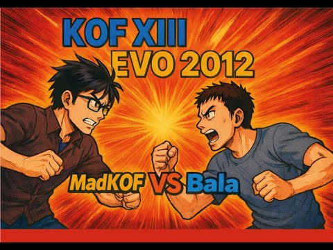 COMBATE ÉPICO! EVO 2012 KOF XIII GRAND FINAL CafeID MadKof (KOREA) VS IGL Bala (MEXICO)
