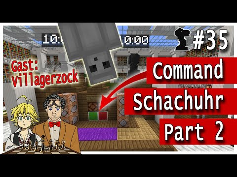♟️ Minecraft Redstone-Schach #35 - Der Frevel geht weiter: Mehr Commandblöcke! | Minecraft Redstone