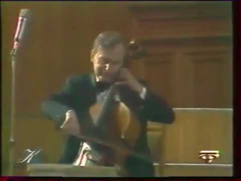 Daniil Shafran - Alfred Schnittke - Minuet from Suite In Old Style