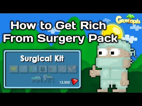 HOW TO GET RICH WITH 1 DL [EXPLAINED SURGERY PACK PROFITS] - Growtopia
