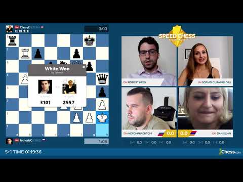 Speed Chess Championship 2019:   GM Nepomniachtchi vs  GM Danielian