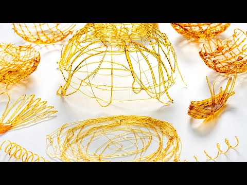 How to Make Beautiful Caramel Decorations for Desserts