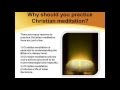 Introduction To Christian Meditation | Maryland ...