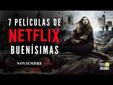 🍿 7 Películas IMPERDIBLES para ver en NETFLIX | Fotograma 24 con David Arce