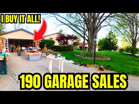 WE WENT WILD AT THE LARGEST COMMUNITY YARD SALE