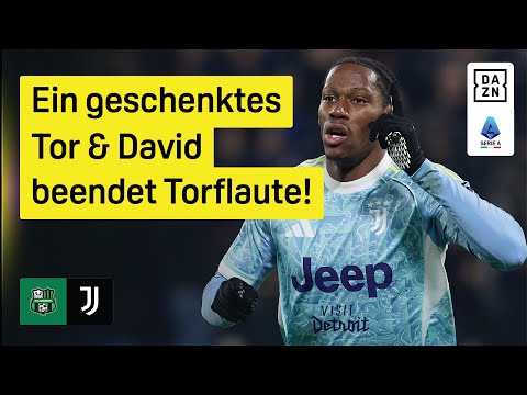 Sassuolo Calcio - Juventus Turin | 19. Spieltag | Serie A | DAZN Highlights