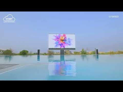 C SEED HLR 201'' TV   The World's First Foldable Outdoor MicroLED TV