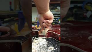 Video thumbnail for Red Special replica body made by Greg Fryer by Red Specialist
