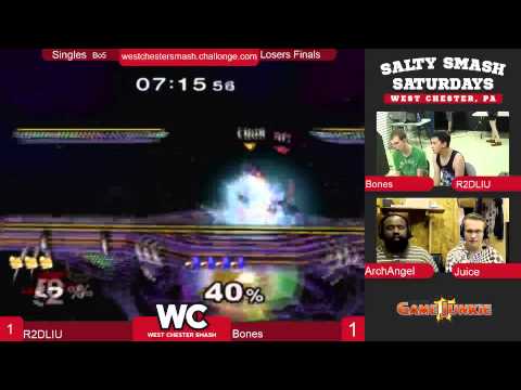 West Chester Smash 7/18/15 - Singles - Losers Finals - R2DLIU vs Bones
