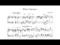 [Jazz Piano]  White Christmas - Beegie Adair  (Sheet Music)