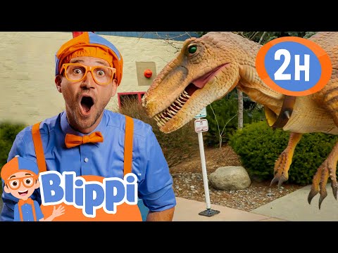 Blippi Meets Stanley The Dinosaur! | Blippi | Kids TV Shows - Full Episodes | Moonbug Kids