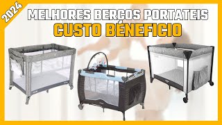 Qual o melhor BERÇO PORTÁTIL de 2024? Top 3 melhores berço portáteis custo beneficio de 2024!
