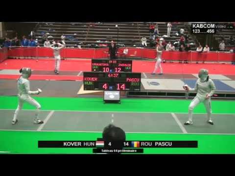 SWS 2015 Ghent - T64P - Pascu ROU v Kover HUN