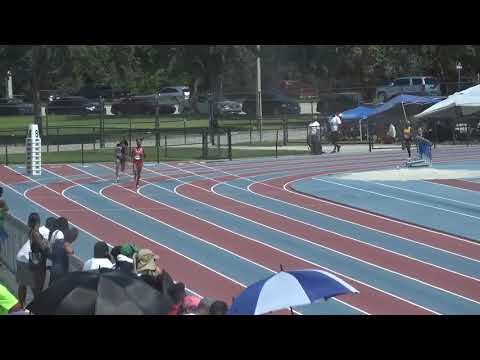 Girls 400 Meter Dash 15-16 years old Section  1 Finals 2019 AAU Gold Coast District Qualifier