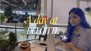 A day at Deloitte! #deloitte #india #corporate #office #Pune #insights #officetour #lunch #cafeteria