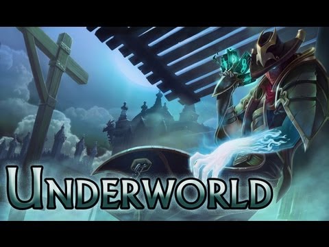 League Skins - Underworld Twisted Fate (Ability Effects, Animations & Emotes)