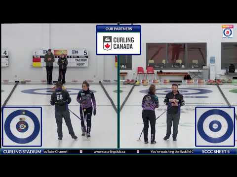 Yachiw/Raymond vs. Barber/Heidt - TIEBREAKER - SaskTel Curling Stadium Swift Current DOUBLES