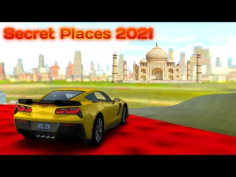 Extreme Car Driving Simulator : All Secret Place 2021 Compilation : Epic Car Games