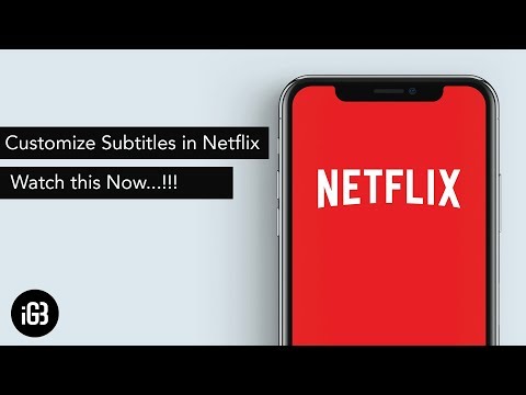 7. customize netflix subtitle font size
