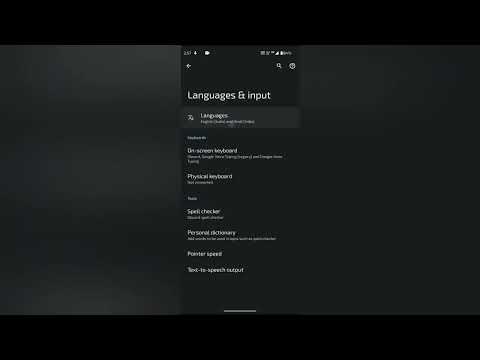 How to add language in Moto g60, Moto g60 language settings