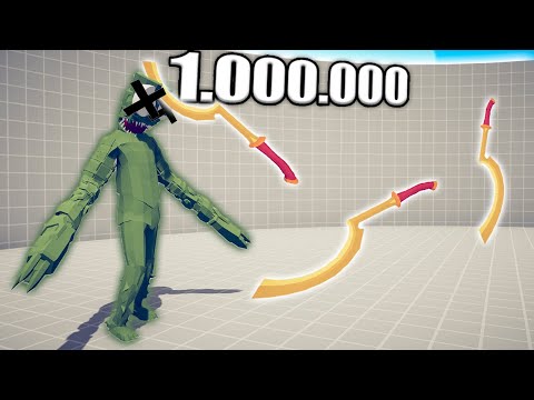 1.000.000 DAMAGE KHOPESH vs UNITS - TABS | Totally Accurate Battle Simulator 2023