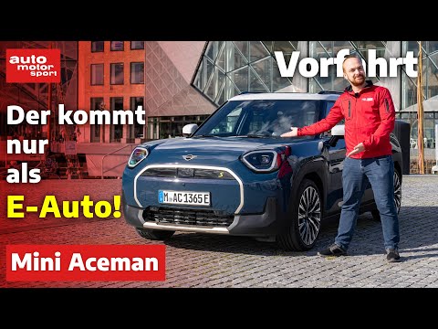 Mini Aceman: How does the electric subcompact fit the brand? | auto motor und sport