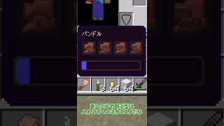 【マイクラ統合版】みんな悩んでるあの問題解決します！今更聞けないバンドル紹介【ゆっくり実況】 #Shorts #Minecraft
