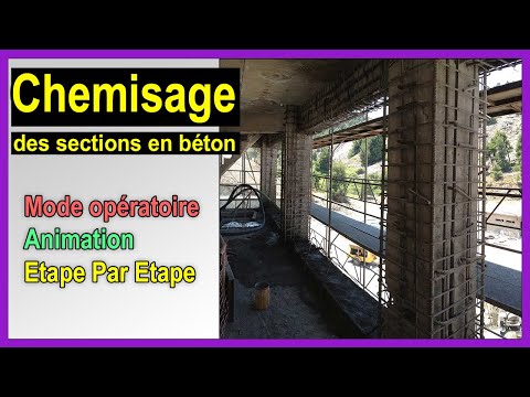Renforcement par chemisage en béton armé (cas pratique mode opératoire)