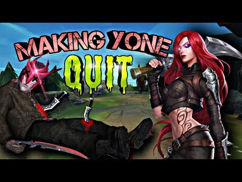How I made Yone QUIT THE GAME as Katarina | Master