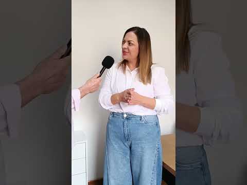 Entrevista com a Prefeita de Franco da Rocha, Lorena Oliveira, em 31.08.26 na inauguração do CRAM.