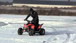 preview picture of video 'KTM drifting on ice'