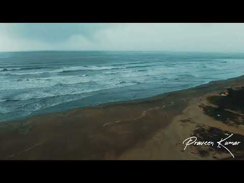 Mesmerizing Drone Footage @ Mandrem Beach, Goa, India