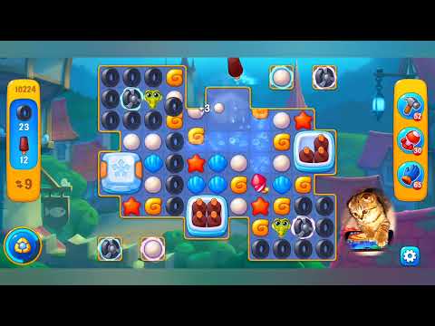 Fishdom 2022, no Boosters,  10224  level  -  прохождение без бустеров,  10224  уровень.