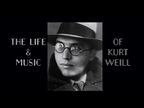 The Life & Music of Kurt Weill with Susan Waterfall
