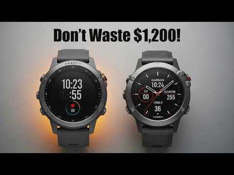 The $2,000 Smartwatch SCAM? Amazfit T-Rex 3 Pro vs Garmin Fenix 8 Pro!