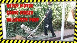 Wiper Motor Grave Digger Halloween Prop Tutorial