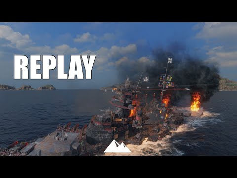 GK, 150k Sekundärartillerieschaden in einem Gefecht! - World of Warships | [Replay] [Deutsch][60fps]