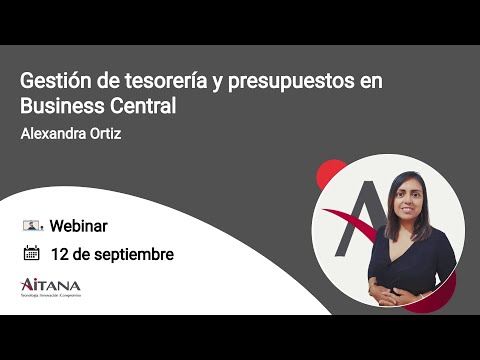 Gesti�n de tesorer�a y presupuestos en Business Central