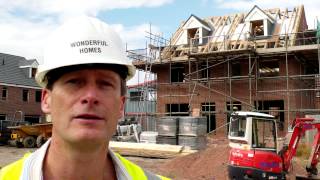 preview picture of video 'New Homes - Plot 3 (Show Home) of our New Homes in Willenhall plastered - by Wonderful Homes'