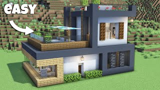 Minecraft Best Modern House!