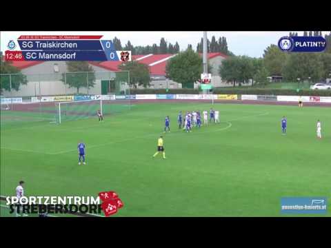 02.09.16 SG Traiskirchen - SC Mannsdorf - Highlight  (1. Halbzeit / 12:56) am 02.09.2016 19:16