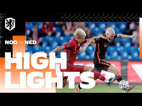 Highlights Noorwegen - Nederland (1/9/2021) WK-kwalificatie