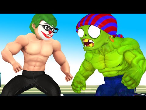 Scary Teacher 3D - NickHulk Joker rescue Tani Harley Quinn vs Couple Zombie Funny Story Happy ending