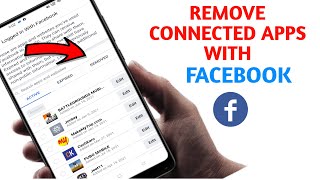 How to Remove link app with Facebook | facebook se login app ko remove kaise karen