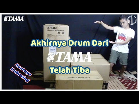 Unboxing Drum Tama Superstar Classic Exotic 7 pcs EMAE - Limited Product