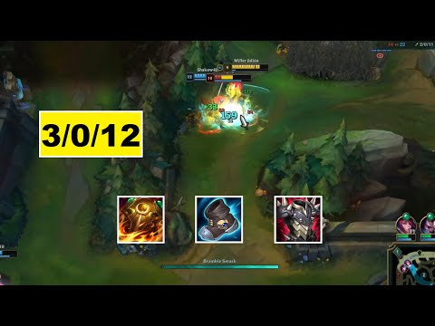 LoL: Maokai jungle vs Warwick. PreSeason 12 LAS (Argentina).