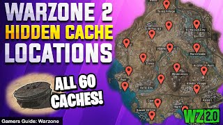 Warzone 2 All Hidden Cache Locations & DMZ Radioactive Containers! (60+)
