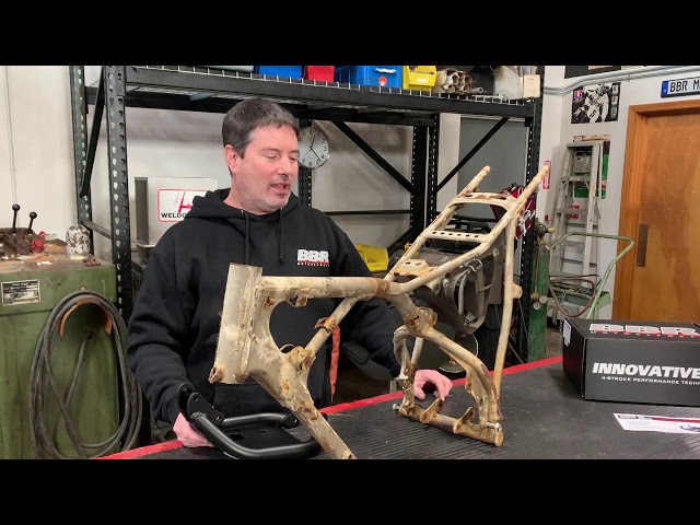 BBR Frame Cradle Engine Case Saver Skid Plate Guard Black 4